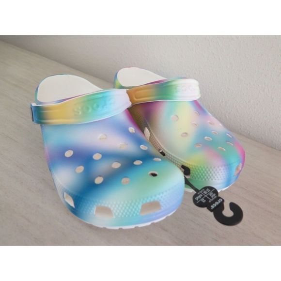 CROCS 207556-94S Men's Sz 5 Women's Sz 7 Classic Solarized Clogs - Picture 3 of 12